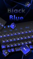 Cool Black Blue Keyboard 截圖 1