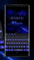 Cool Black Blue Keyboard screenshot 2
