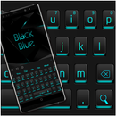 Clavier Léger Bleu Noir APK