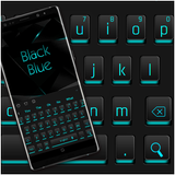 ikon Black Blue Light Keyboard