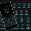 Black Blue Light Keyboard APK