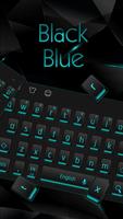 Clavier Léger Bleu Noir capture d'écran 1