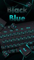 Clavier Lumière Bleu Noir capture d'écran 1