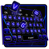 Black Blue Business Keyboard Theme icon