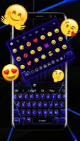 Black Blue Business Keyboard Theme screenshot 1