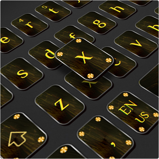 Teclado Cool Black Gold