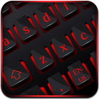 Black Red Business Keyboard icône