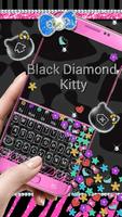 Black Diamond Kitty Gravity Keyboard Theme poster