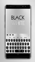 Simple Black White Keyboard screenshot 2