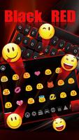 3D Black Red Keyboard screenshot 2