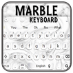 Black White Marble Keyboard Theme