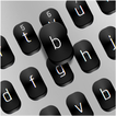 Black White Texture Keyboard