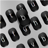 Black White Texture Keyboard icon