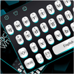 ”Black White Light Keyboard