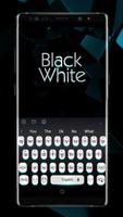 Black White Light Keyboard imagem de tela 2