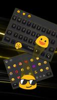 Simple Black Yellow Keyboard screenshot 2