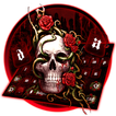 Rose Skull Keyboard
