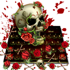 Bloody Rose Skull Gravity keyboard أيقونة