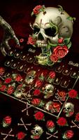 Bloody Rose Skull Gravity keyboard capture d'écran 1