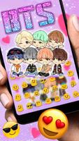 BTS Love Keyboard syot layar 2