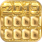 Gold 2019 Keyboard أيقونة