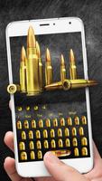 Golden Bullets Guns Keyboard screenshot 1