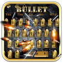 Golden Bullet Shots Keyboard Theme APK
