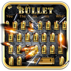 Golden Bullet Shots Keyboard Theme icon