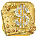 Golden Luxury Dollar Keyboard APK