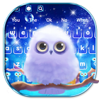 Thèmes du clavier Galaxy Owl icône