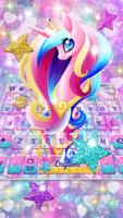 Galaxy Cute Unicorn Keyboard Ekran Görüntüsü 1