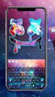 Galaxy Cool Man Keyboard poster