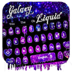 Galaxy Liquid Drop Keyboard Theme
