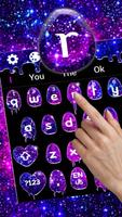 Galaxy Liquid Drop Keyboard Theme Screenshot 1