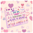 Girly Lock Screen Keyboard Theme