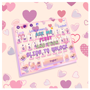 Girly Lock Screen Keyboard Theme APK