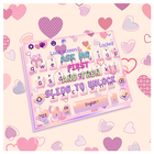 Girly Lock Screen Keyboard Theme icon