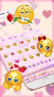 Girly Lock Screen Keyboard Theme screenshot 2
