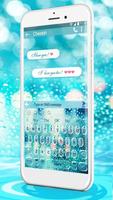 Glass Water Drop Keyboard 截图 1