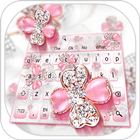 Glittering Diamond Flower Keyboard icono