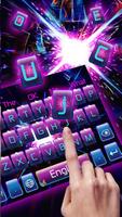 Glittering Purple Starlight Keyboard syot layar 1