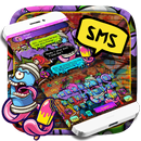 Street Graffiti SMS Keyboard-APK