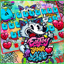 Graffiti Monkey Keyboard Theme APK