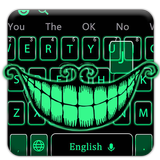 Green Fluorescent Smile Keyboard иконка
