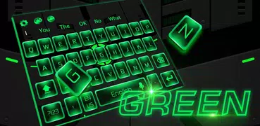 Teclado verde