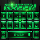 Zielona klawiatura aplikacja