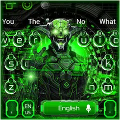 Green Tech Robot Keyboard APK download