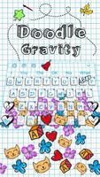 Poster Doodle Gravity Keyboard Theme