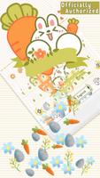 Da Ji Tu Cute Rabbit Gravity Keyboard Theme-poster