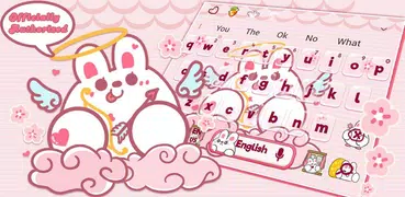 Cute Rabbit Da Ji Tu Keyboard